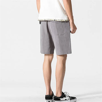 Men's Cotton Linen Casual Shorts