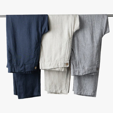 Men's Premium 100% Linen Casual Pants