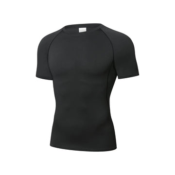 Men’s Running Compression T-Shirt – Short Sleeve Athletic Gym & Fitness Shirt