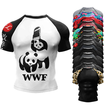 Compression MMA Rashguard & Muay Thai Shorts Set