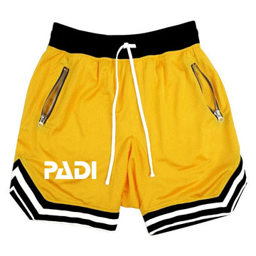 2024 Harajuku men's printing new submersible Padi loose solid color sports casual beach shorts comfortable casual pants